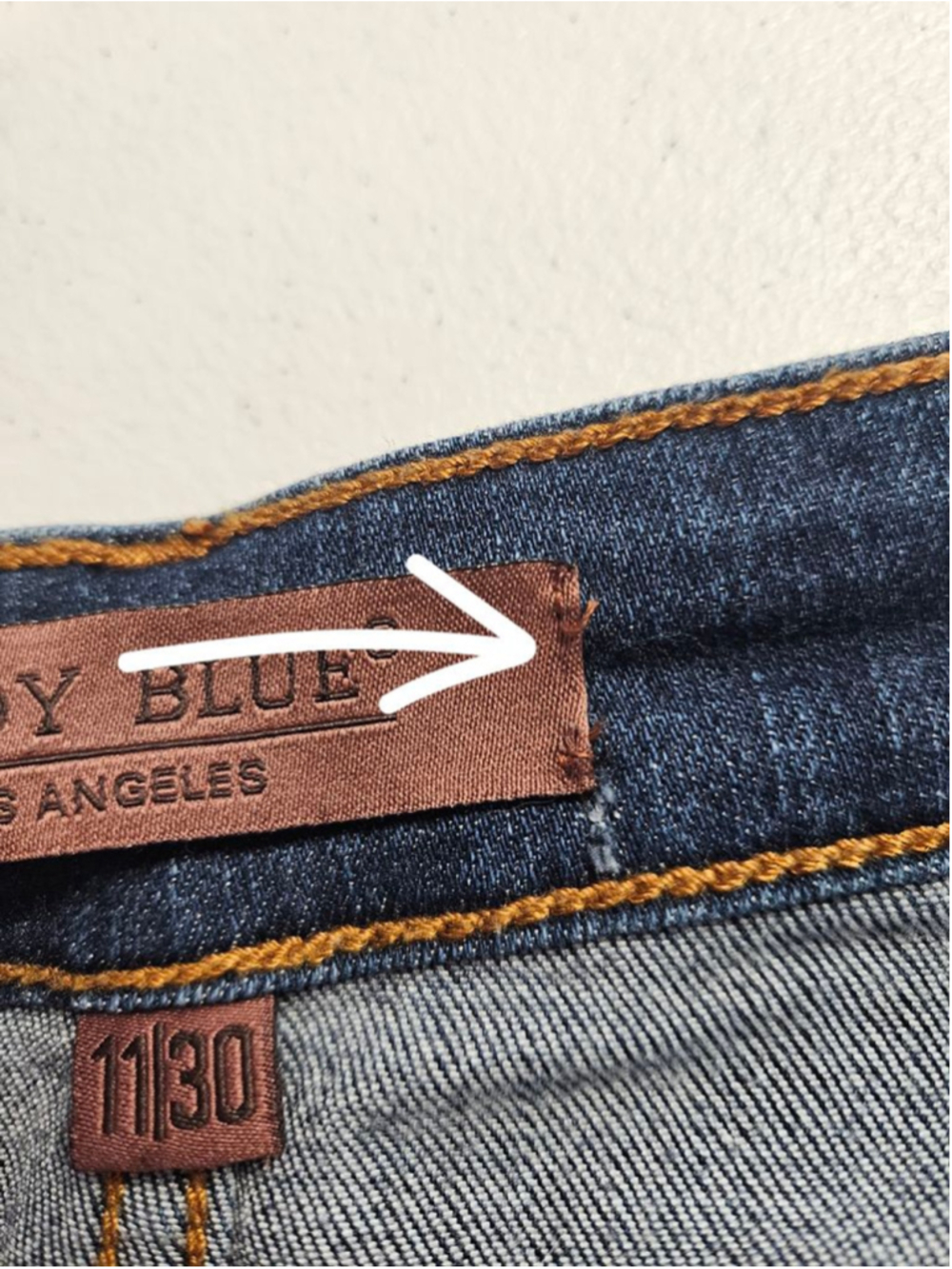 Judy Blue Blue Skinny Fit Capri Jeans 30 Dark Wash Stretchy - Picture 15 of 15